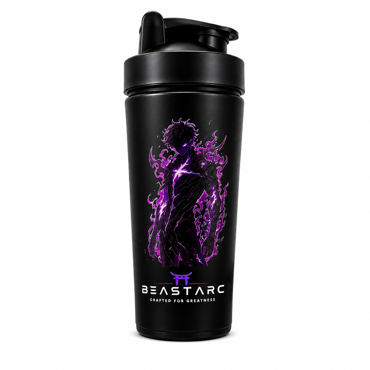 BEAST ARC WARRIOR SERIES VOL. 01 | SUNG JIN-WOO EDITION | 700ML STAINLESS STEEL PROTEIN SHAKER