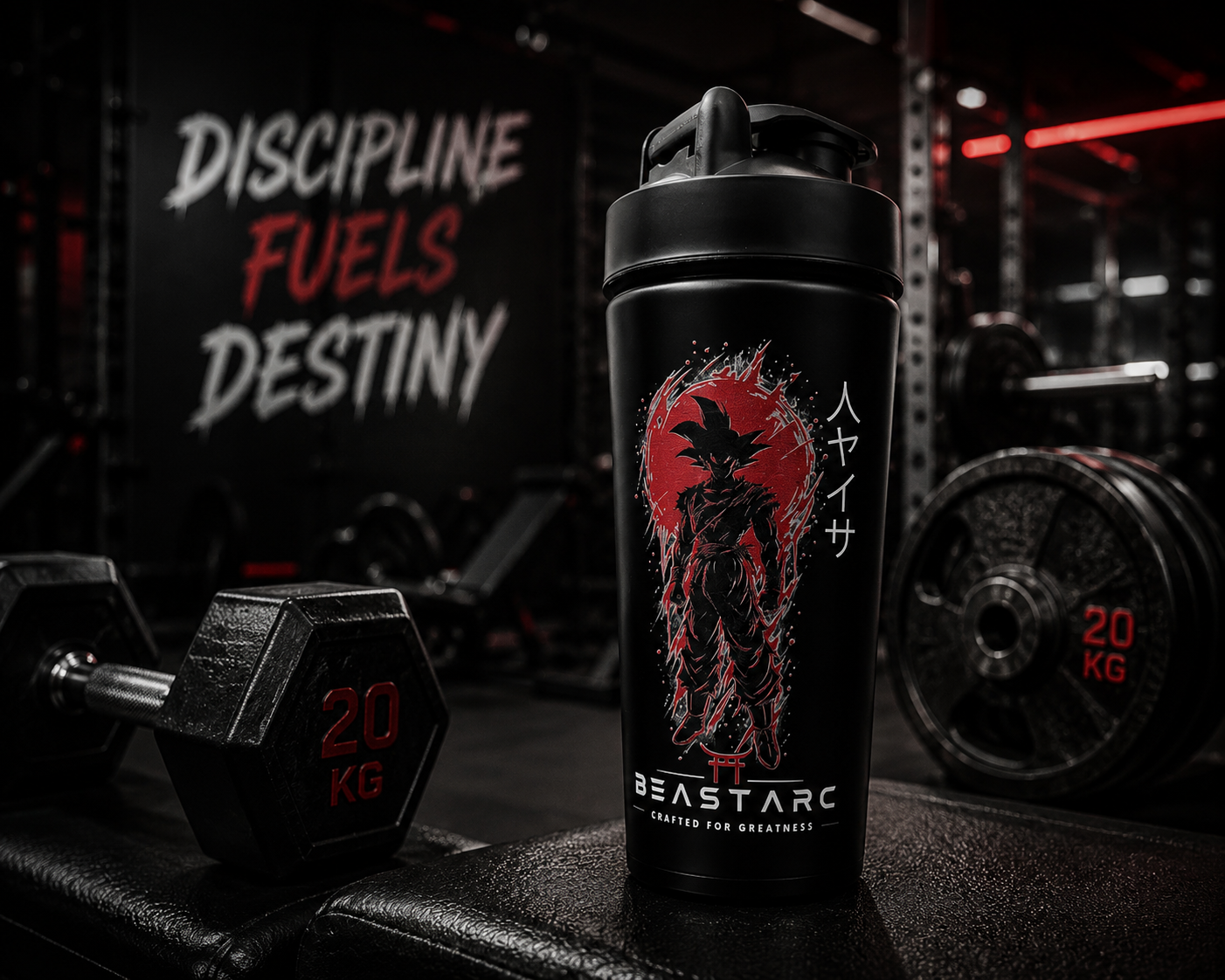 BEAST ARC WARRIOR SERIES VOL. 01 | GOKU RAGE EDITION | 700ML STAINLESS STEEL